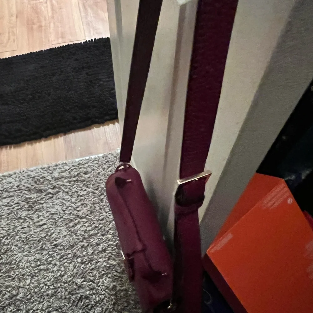 Kate Spade leather burgundy shoulder bag - Picture 5 of 5